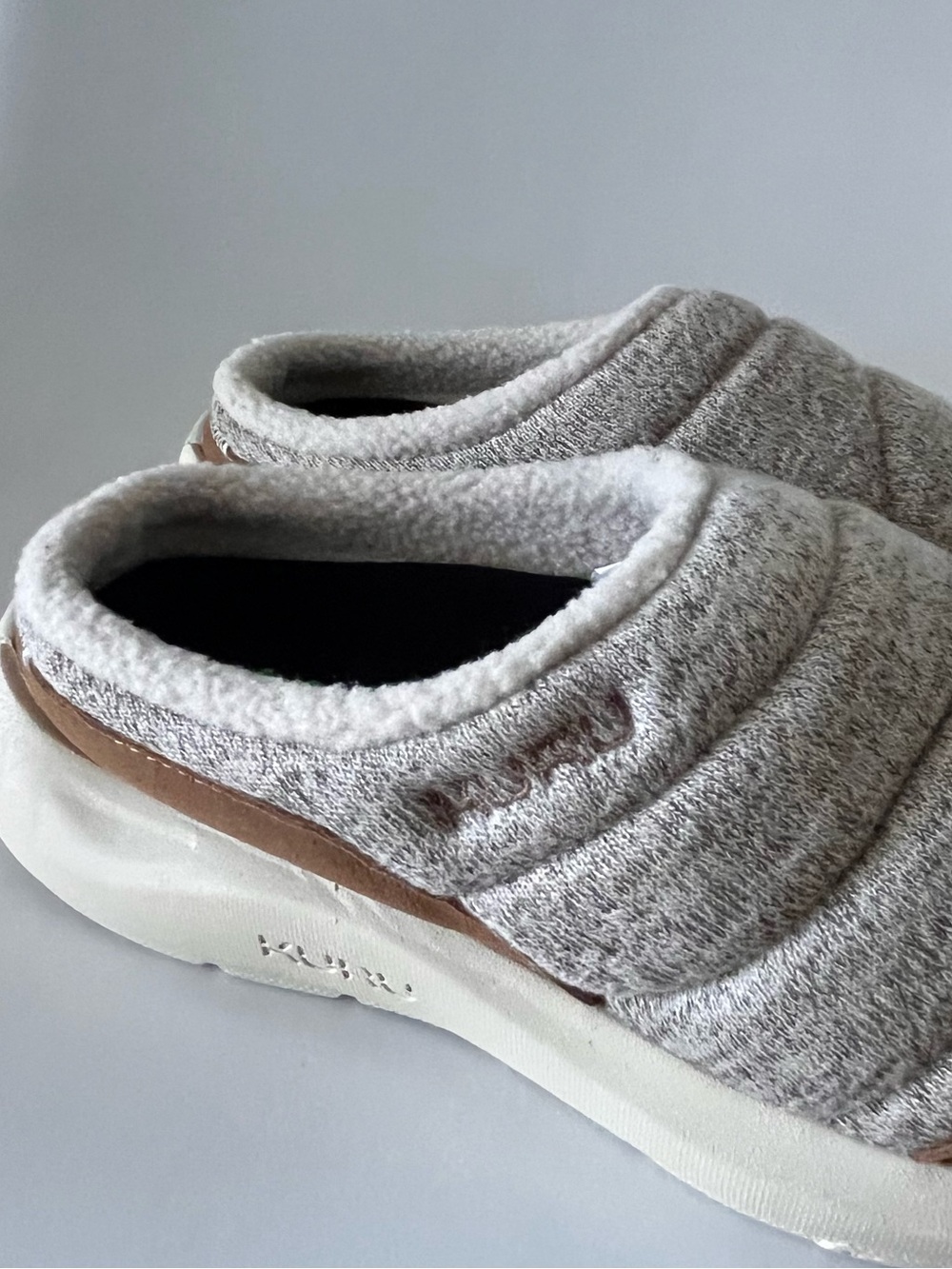 KURU Draft 2 Recovery Mule Slippers Women's Size 6 Medium NWOB Oatmeal Heather - Picture 12 of 16